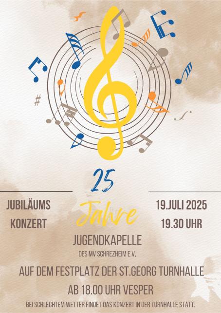 Konzertabend JuKa 2025 MV Schrezheim